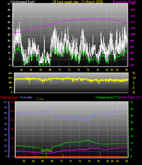24 Hour Graph for Day 11