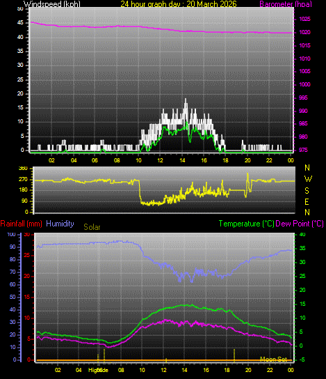 24 Hour Graph for Day 20