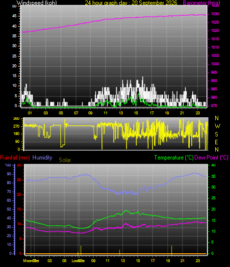24 Hour Graph for Day 20
